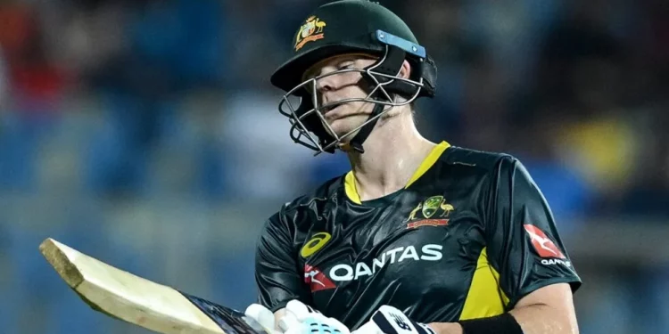 As six World Cup winners return home, Australia announces alterations to their India T20I team. 1 As six World Cup winners return home, Australia announces alterations to their India T20I team.