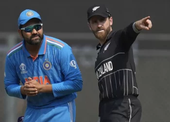 "Rohit throws the coin far away so the other captain can't see the result" is a strange statement made by Sikandar Bakht following India's victory in the semi-final.