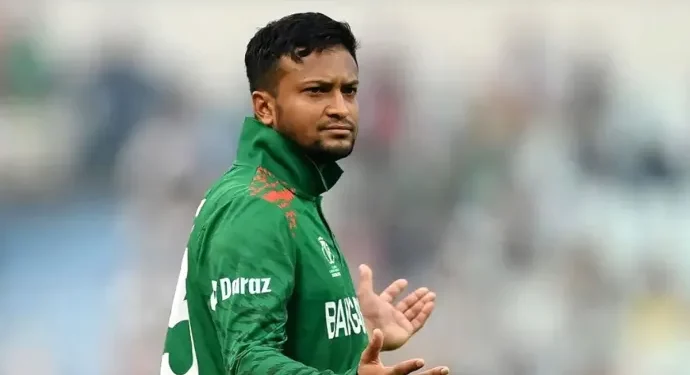 Shakib Al Hasan will not play in the 2023 ODI World Cup because of a finger injury. 1 Shakib Al Hasan