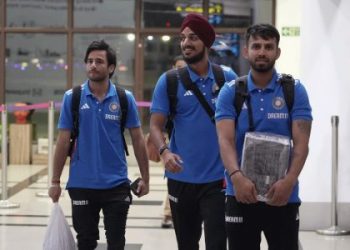 Arriving at Trivandrum before the second Twenty20 International