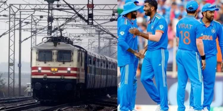 Indian Railways will run a special train on Saturday just for cricket enthusiasts. 1 Indian