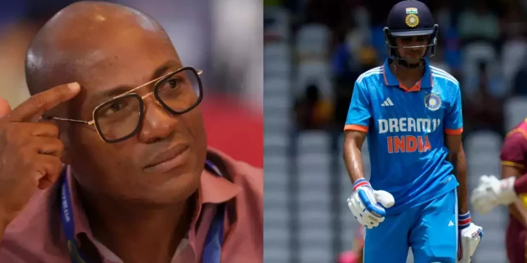 Charitable Brian Lara compliments Shubman Gill. 1 Brian Lara