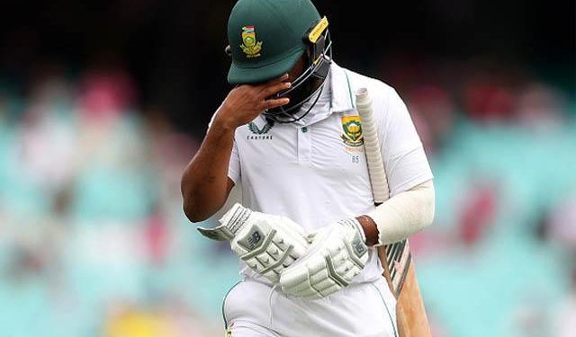 Elgar leads as Bavuma is ruled out of the Cape Town Test due to hamstring soreness. 1 Elgar leads as Bavuma is ruled out of the Cape Town Test due to hamstring soreness.