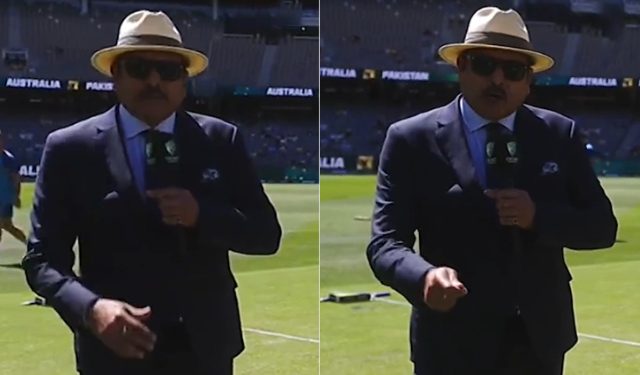 Australia vs Pakistan: Ravi Shastri's odd error at the toss before the opening Test goes viral 1 Australia vs Pakistan: Ravi Shastri's odd error at the toss before the opening Test goes viral