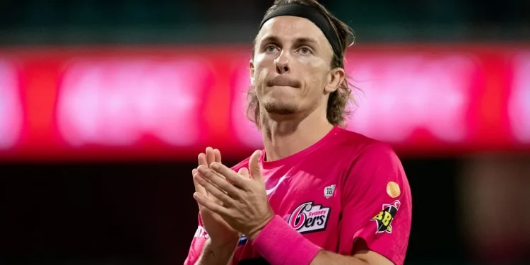 Tom Curran four-match suspension for "intimidating an umpire" will be contested by Sydney Sixers. 1 The Sydney Sixers have made the decision to support their player. The umpire orally told Tom Curran not to rush onto the pitch.
