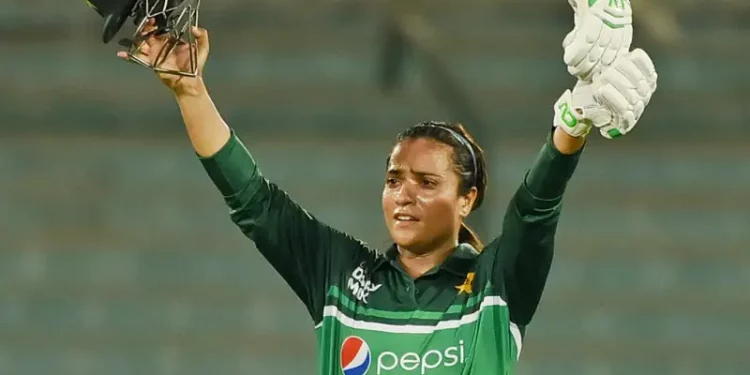 In the ICC Women's ODI Player Rankings, Sidra Ameen leaps. 1 In the ICC Women's ODI Player Rankings, Sidra Ameen leaps.