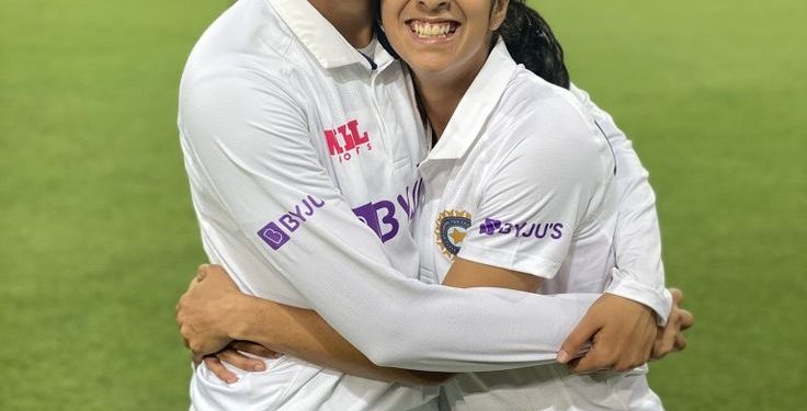 Jemimah Rodrigues said following her Test victory over England, "If this is what playing Test cricket feels like, then I want more." 1 Jemimah Rodrigues said following her Test victory over England, "If this is what playing Test cricket feels like, then I want more."