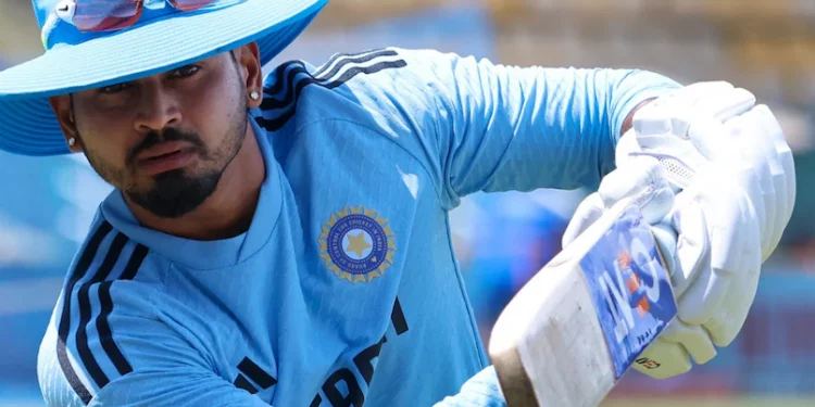 Restrictions from his fitness coach curtailed Shreyas Iyer's bowling ambitions. 1 Shreyas Iyer
