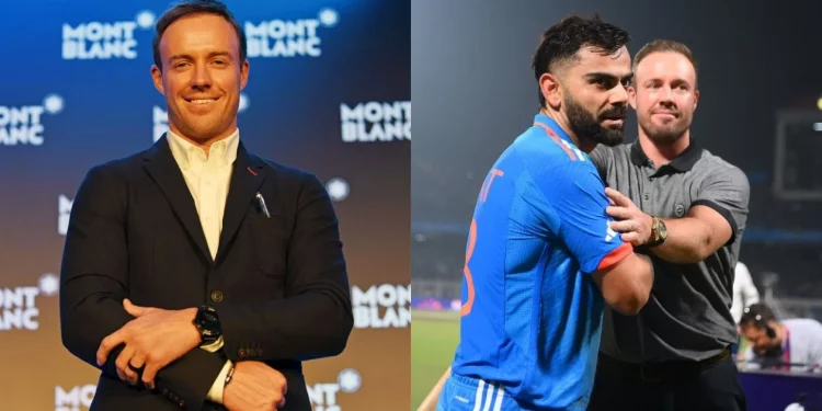 AB de Villiers suggests that Virat Kohli's time in South Africa may be coming to an end. 1 AB de Villiers