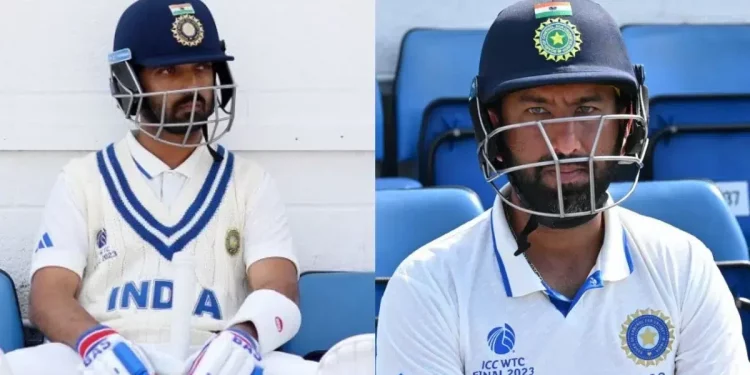 Sourav Ganguly says, "You cannot be there forever," as India removes Pujara and Rahane from the Test team. 1 Sourav Ganguly