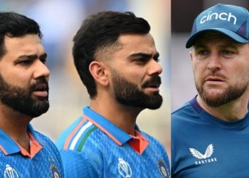 "I enjoy his leadership" - Brendon McCullum praises Virat Kohli and Rohit Sharma for their outstanding performances at the 2023 ODI World Cup. 9 Brendon McCullum