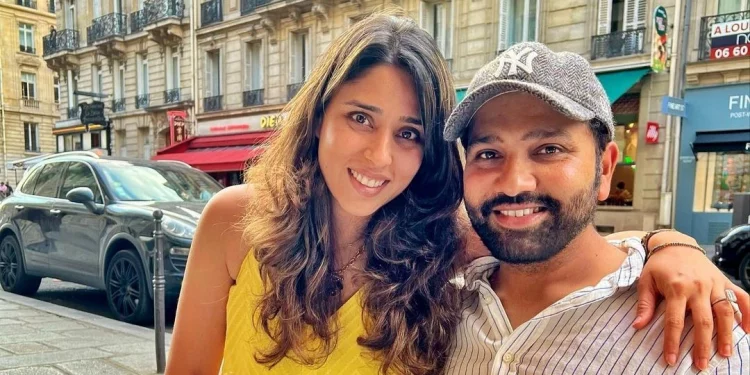 On their wedding anniversary, Ritika Sajdeh writes a passionate message for Rohit Sharma, saying, "Life with you is nothing short of magical." 1 Ritika Sajdeh