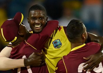 West Indies end the series with a four-wicket victory against England