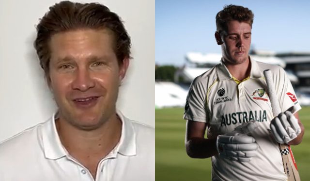 Shane Watson comments on Cameron Green replacing David Warner in Tests, saying, "There's no question in my mind he can open."