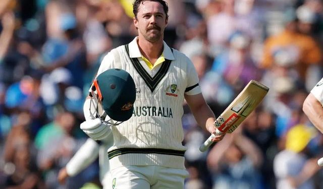 Back in the top five of the Test Player Rankings is Head, Hazlewood.