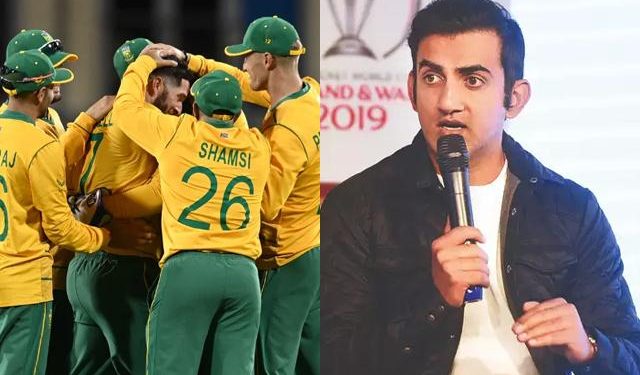 "I hope they play well and, at the very least, make it to the Super 8" Gautam Gambhir comments on South Africa's challenging 20/20 World Cup draw 1 Gautam Gambhir comments on South Africa's challenging 20/20 World Cup draw