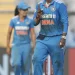 Deepti Sharma becomes the fourth Indian to reach the 100-wick mark in an ODI against Australia. 7 Deepti Sharma becomes the fourth Indian to reach the 100-wick mark in an ODI against Australia.