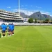 Prior to South Africa-India, a green-tinged surface draws attention. Test of Cape Town 6 Prior to South Africa-India, a green-tinged surface draws attention. Test of Cape Town