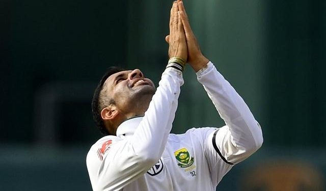 Keshav Maharaj said of the entrance song Ram Siya Ram, "I requested that be played."