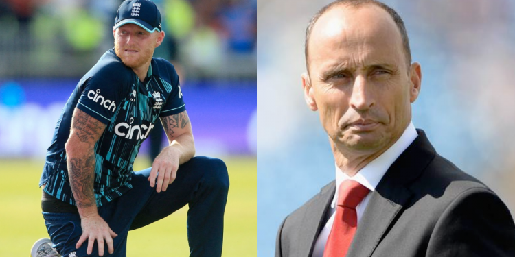 Nasser Hussain mockingly urges India to "come on" as Ben Stokes approaches the landmark of becoming England's captain. 1 Nasser Hussain mockingly urges India to "come on" as Ben Stokes approaches the landmark of becoming England's captain.