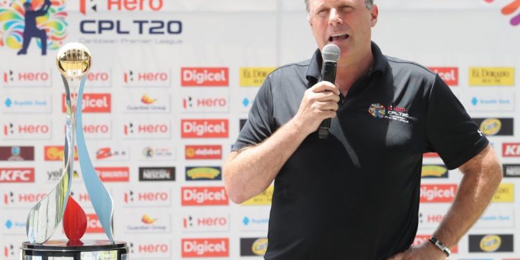 CPL CEO Pete Russell on the possible danger posed by the IPL: "They need all these other cricket-playing nations to be successful." 1 CPL CEO Pete Russell on the possible danger posed by the IPL: "They need all these other cricket-playing nations to be successful."