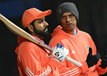 Reports: Rohit Sharma immediately reports to practice following his delayed flight from Mohali, bypassing the hotel.