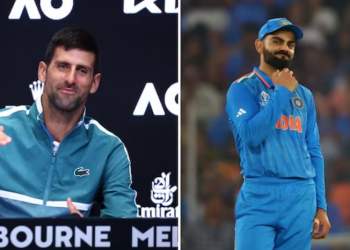Tennis legend Novak Djokovic talks about his friendship with Virat Kohli, saying, "Virat Kohli and I have been texting a little bit for a few years."