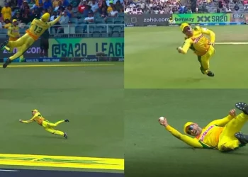 SA20 2024: Faf du Plessis dismisses Dewald Brevis with a one-handed stunner 7 Faf du Plessis dismisses Dewald Brevis with a one-handed stunner