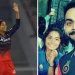 He arrived and grabbed the phone to take a self-portrait. Shreyanka Patil remembers meeting Virat Kohli when she was a teenager. "And I was like, 'Wow'" 6 Shreyanka Patil remembers meeting Virat Kohli