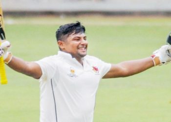 Sarfaraz Khan hits the door for the national team against the England Lions with 96.