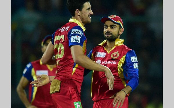 Mitchell Starc remembers playing for the RCB with Virat Kohli, saying, "He is such a different person off the field."