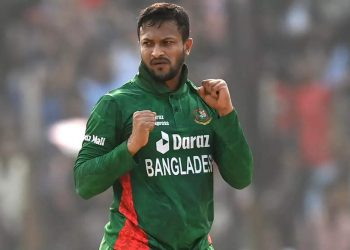 Shakib Al Hasan's left eye has been diagnosed with a retinal disease.