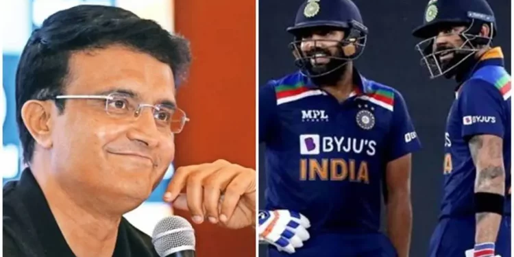 Virat and Rohit should both be playing in the T20I World Cup as captains of the team: Sourav Ganguly 1 Virat and Rohit should both be playing in the T20I World Cup as captains of the team: Sourav Ganguly