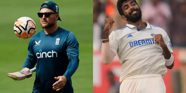 Brendon McCullum on Jasprit Bumrah's threat in the next Tests: "We need to find ways to counter that." 1 Brendon McCullum on Jasprit Bumrah's threat in the next Tests: "We need to find ways to counter that."