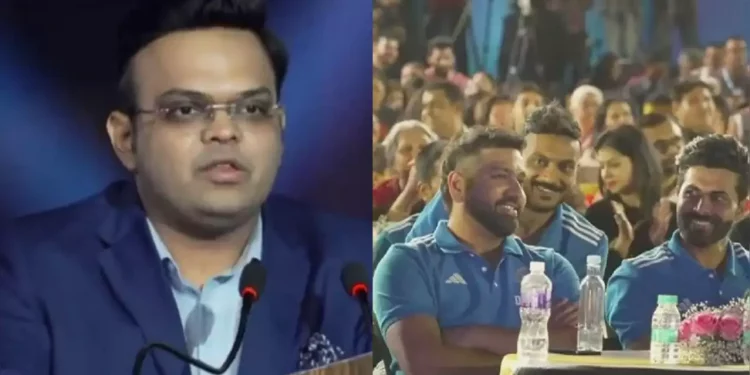 Rohit Sharma's response goes viral as Jay Shah declares him the captain of the 2024 T20 World Cup. 1 Rohit Sharma's response goes viral as Jay Shah declares him the captain of the 2024 T20 World Cup.