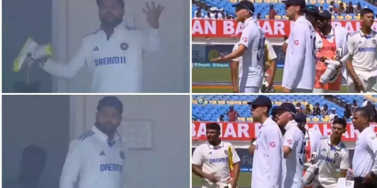 ENG vs. IND: On Day 4, Rohit Sharma hilariously sends back Sarfaraz and Jaiswal to resume batting. 1 ENG vs. IND: On Day 4, Rohit Sharma hilariously sends back Sarfaraz and Jaiswal to resume batting.