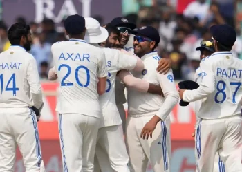 India rises to second place in the WTC 2023–25 points standings following Vizag's victory. 7 India rises to second place in the WTC 2023–25 points standings following Vizag's victory.