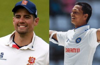 Alastair Cook praises Yashasvi Jaiswal's temperament against England, saying, "It was an innings of maturity and skill beyond his 22 years."