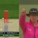 Umpire makes an amusing mistake before quickly correcting it, leaving players in splits for AUS-W vs. SA-W. 7 Umpire makes an amusing mistake before quickly correcting it, leaving players in splits for AUS-W vs. SA-W.
