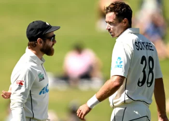 As New Zealand announces their Australia Tests squad, Southee and Williamson are on track for a record 100. 2 As New Zealand announces their Australia Tests squad, Southee and Williamson are on track for a record 100.
