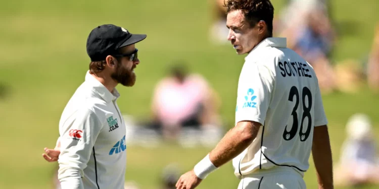 As New Zealand announces their Australia Tests squad, Southee and Williamson are on track for a record 100. 1 As New Zealand announces their Australia Tests squad, Southee and Williamson are on track for a record 100.
