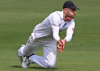 Jack Leach knee injury will prevent him from playing in the second Test between India and England. 9 Jack Leach's knee injury will prevent him from playing in the second Test between India and England.