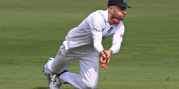 Jack Leach's knee injury will prevent him from playing in the second Test between India and England.