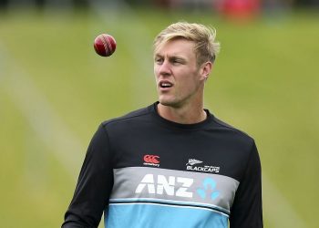 Following another stress fracture, Kyle Jamieson missed a year of play.