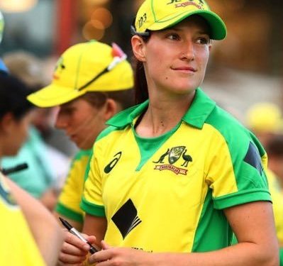 Megan Schutt, prior to the 200th international, said, "It's a stupid game, but I just love it."