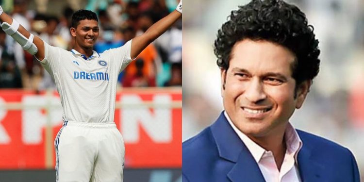 "He instructed me to keep up the good work," double centurion Yashasvi Jaiswal said of his chat with Sachin Tendulkar. 1 "He instructed me to keep up the good work," double centurion Yashasvi Jaiswal said of his chat with Sachin Tendulkar.