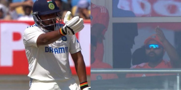 Rohit Sharma is upset after Yashasvi Jaiswal denies Sarfaraz Khan an easy two in the IND vs. ENG 2024 match. 1 Rohit Sharma is upset after Yashasvi Jaiswal denies Sarfaraz Khan an easy two in the IND vs. ENG 2024 match.