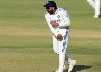 Rohit Sharma clarifies pitch talks following the Rajkot Test victory, saying, "The curators decide and make the pitch."