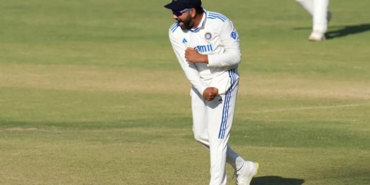 Rohit Sharma clarifies pitch talks following the Rajkot Test victory, saying, "The curators decide and make the pitch."