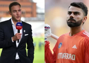 Stuart Broad has faith in India without Kohli, saying, "Someone in the Indian batting line-up will stand up."